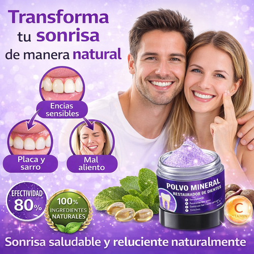 Tratamiento Mineral Restaurador Dental 2x1
