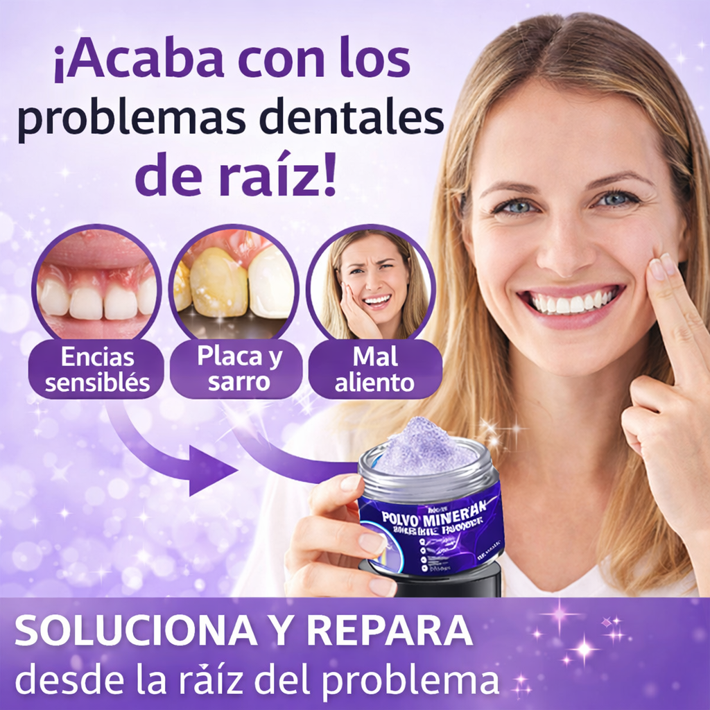 Tratamiento Mineral Restaurador Dental 2x1