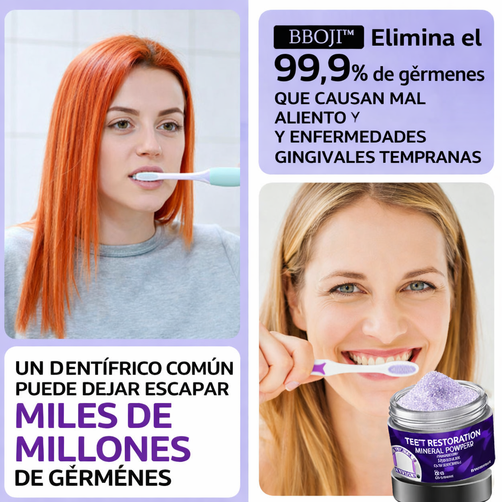 Tratamiento Mineral Restaurador Dental 2x1